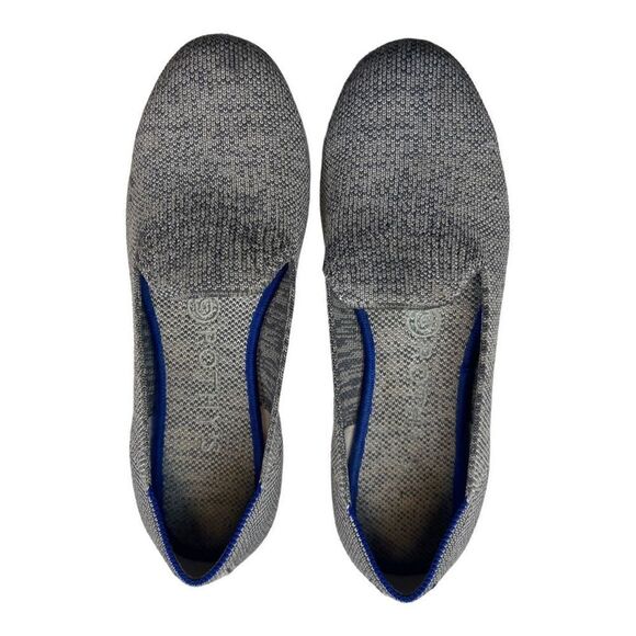 Rothy's Loafer Flat Shoes Women's 7 Heather Grey Slip-On Round Toe Low Top - Picture 5 of 11